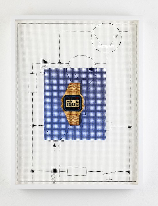 Early Digital Tech, Artifacts from The Age of Acceleration (Casio Vintage A159 Digital Watch (2013)), 2021