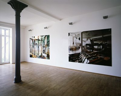 installation view, Kuckei + Kuckei, 1999
