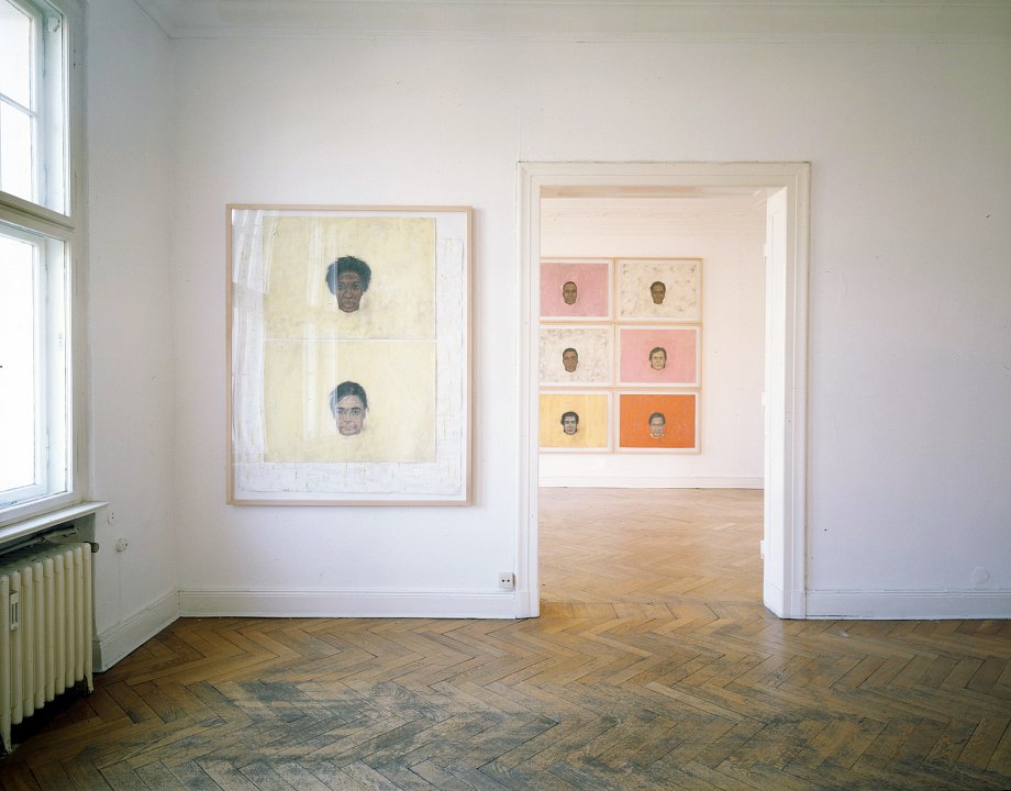 <p>installation view, vierte Etage, 1997</p>