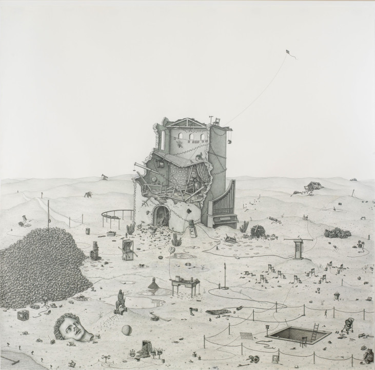 <p>installation view, Kuckei + Kuckei, 2009</p>