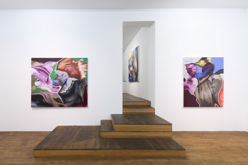 <p>Juno Rothaug, <em>Kannst Du mich abholen</em>, installation view, Kuckei + Kuckei, Berlin, 2023</p>