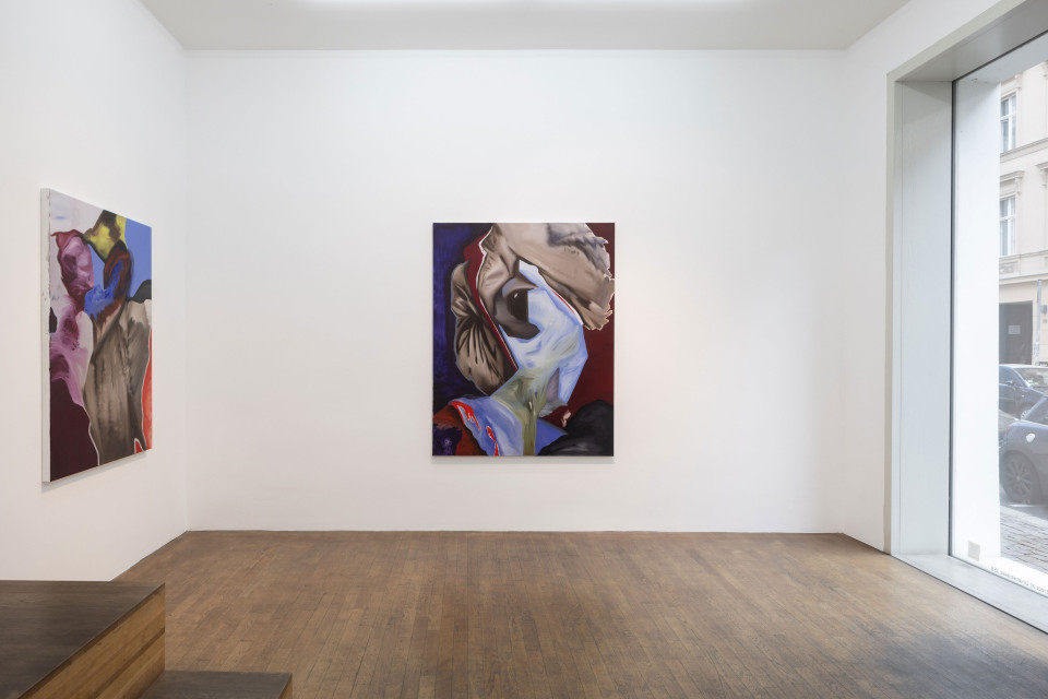 <p>Juno Rothaug, <em>Kannst Du mich abholen</em>, installation view, Kuckei + Kuckei, Berlin, 2023</p>