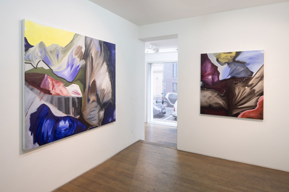 <p>Juno Rothaug, <em>Kannst Du mich abholen</em>, installation view, Kuckei + Kuckei, Berlin, 2023</p>