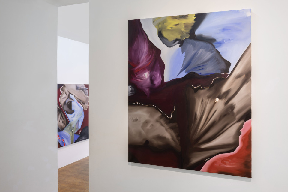 <p>Juno Rothaug, <em>Kannst Du mich abholen</em>, installation view, Kuckei + Kuckei, Berlin, 2023</p>