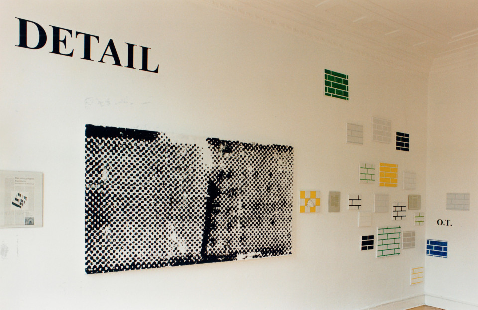 <p>installation view, vierte Etage, 1995</p>