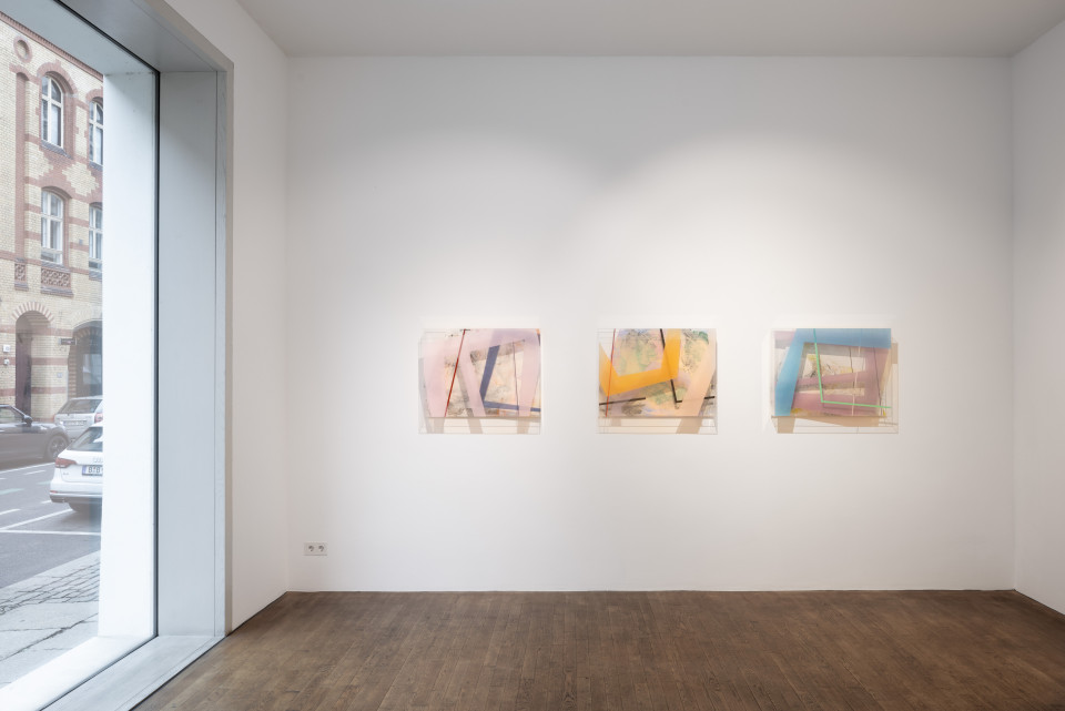 <p>Michael Laube, Installation view, Kuckei+Kuckei, 2023</p>