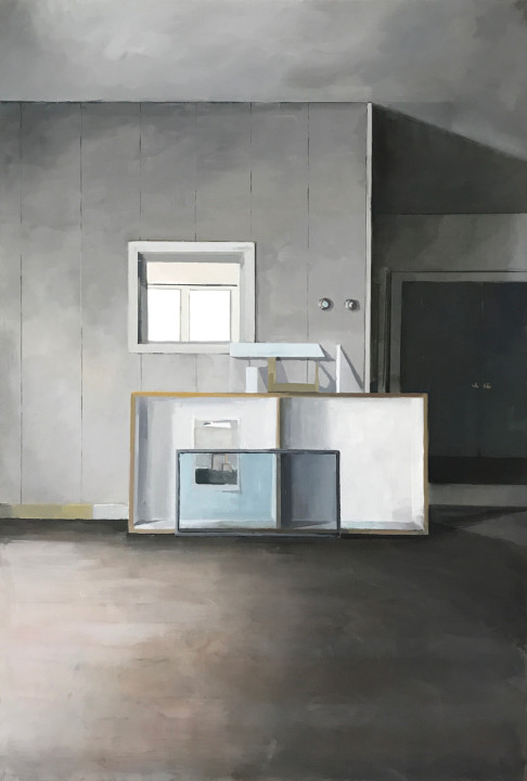 Outside the office, still inside, 2018