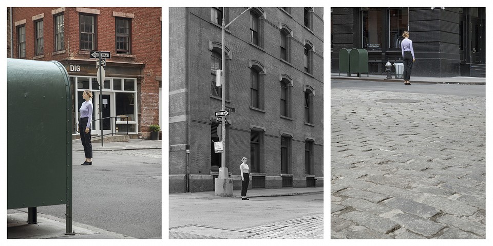 Exposure #151: N.Y.C., Prince & Crosby Streets, 04.08.20, 2:58 p.m., 2020