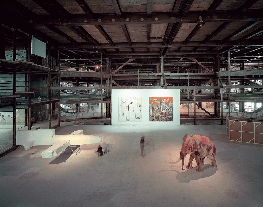 Hülle at Fraktale IV, Palast der Republik, 2005