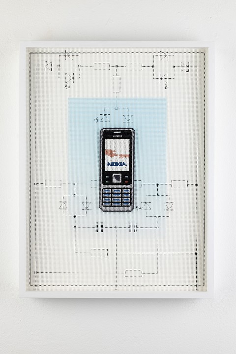 Early Digital Tech, Artifacts from The Age of Acceleration (Nokia 6000 Cellphone (2007)), 2021