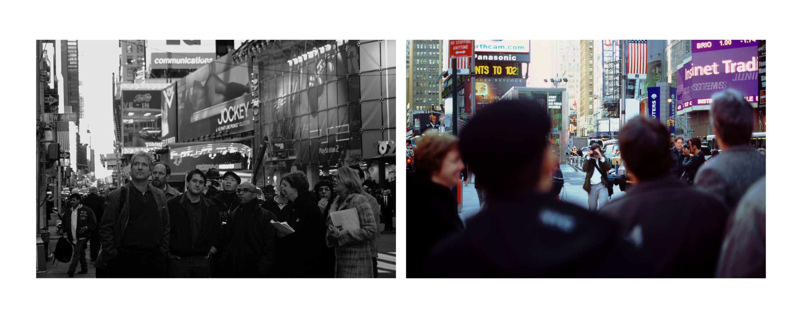 Exposure #11: N.Y.C., Times Square, 04.04.02, 4:51 p.m., 2002