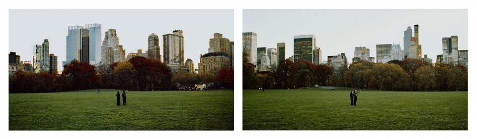 Exposure #84: N.Y.C., Central Park, Sheep Meadow, 11.19.10, 5:40 p.m., 2010