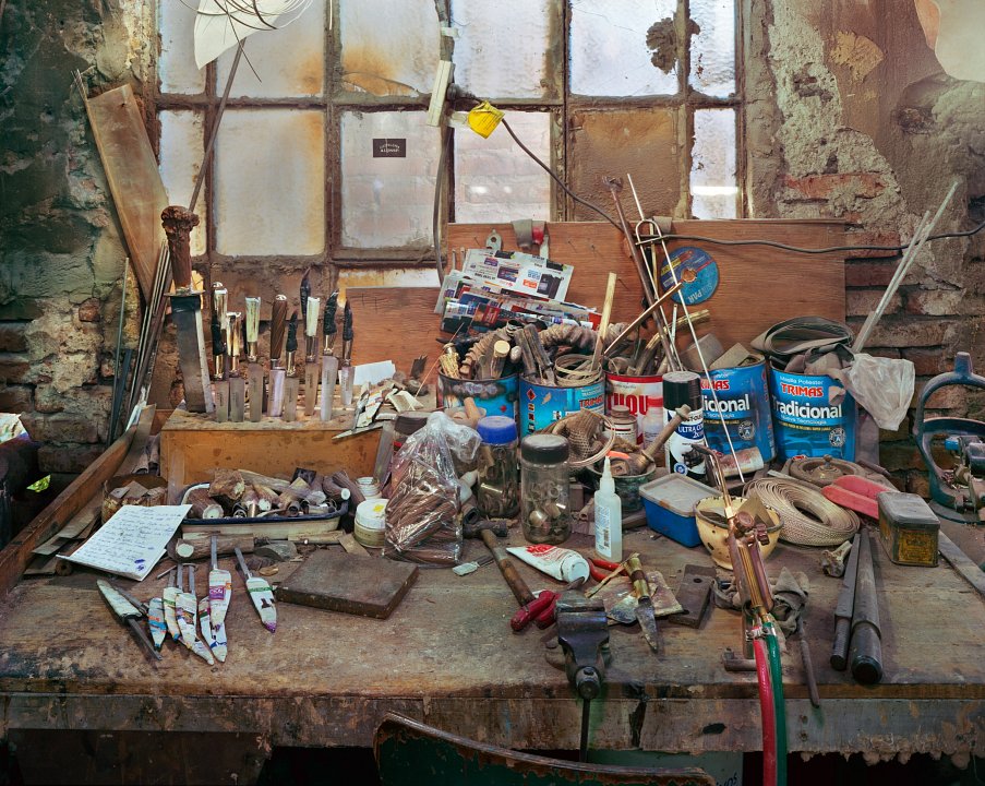 Ceferino's Workbench, 2014