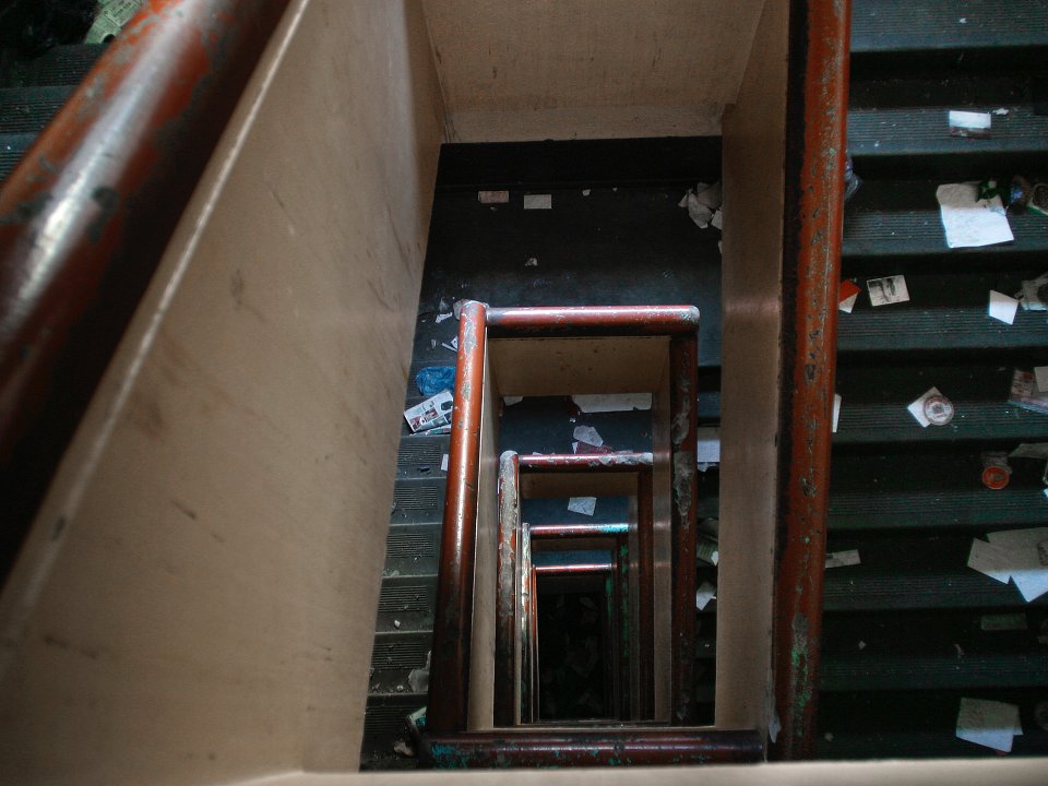 Eviction aftermath, Noverma Court, Paul Nel Street, Hillbrow