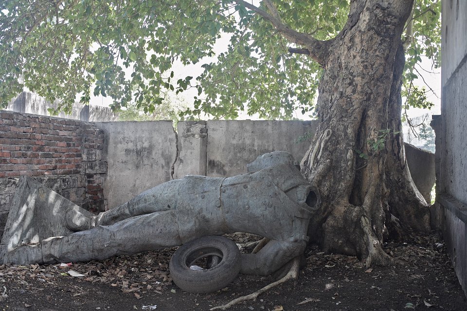 Colonial era governor of Quelimane, Avenue Patrice Lumumba, Quelimane, Mozambique, 2008