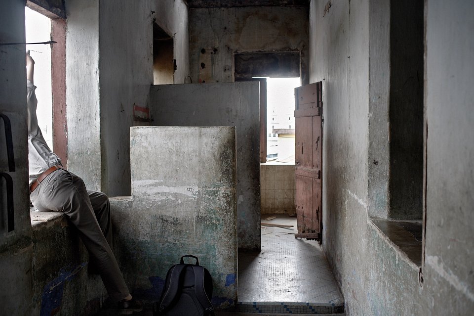 Investigations to preserve building, Porto Novo, Benin, 2007