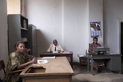 Typists. Likasi, DR Congo, 2007