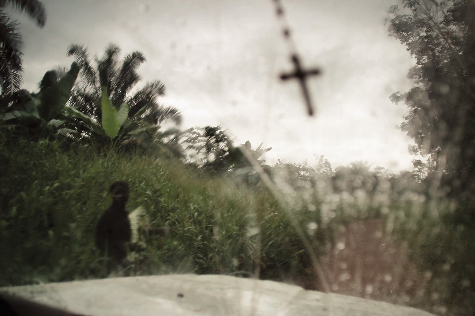 On the road between Bikoro and Mbandaka on the Congo River, 2003