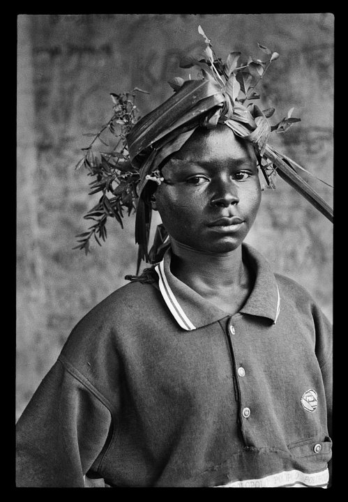 Mai Mai militia in training near Beni, eastern DRC, for immediate deployment with the APC (Armée Populaire du Congo), the army of the RCD-KIS-ML, December 2002 Portrait II