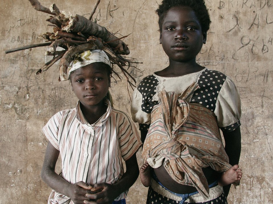 Eugenia Namukundu and Rafaela Catimba