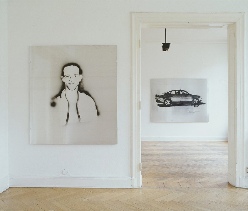 <p>installation view, vierte Etage, 1997</p>