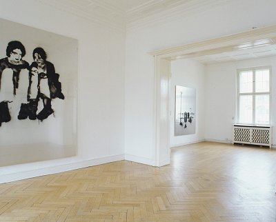 installation view, vierte Etage, 1997