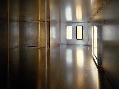 Versuchsanordnung I, installation view, Kuckei + Kuckei, 2001