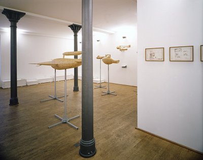 Vn, installation view, Kuckei + Kuckei, 1999