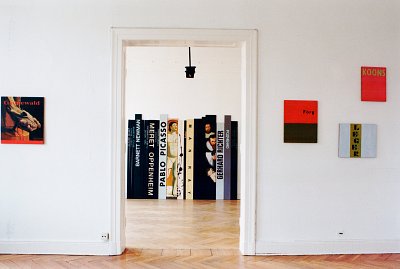 installation view, vierte Etage, 1995