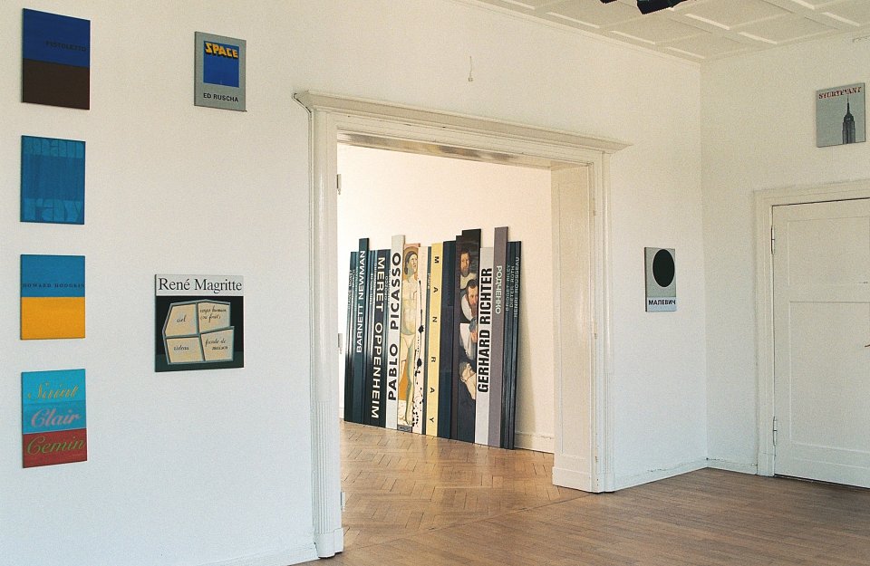 <p>installation view, vierte Etage, 1995</p>