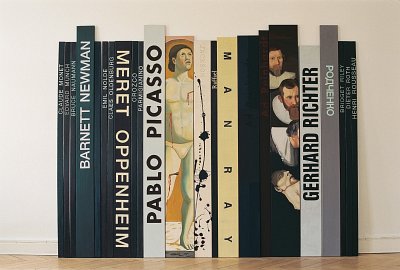 installation view, vierte Etage, 1995