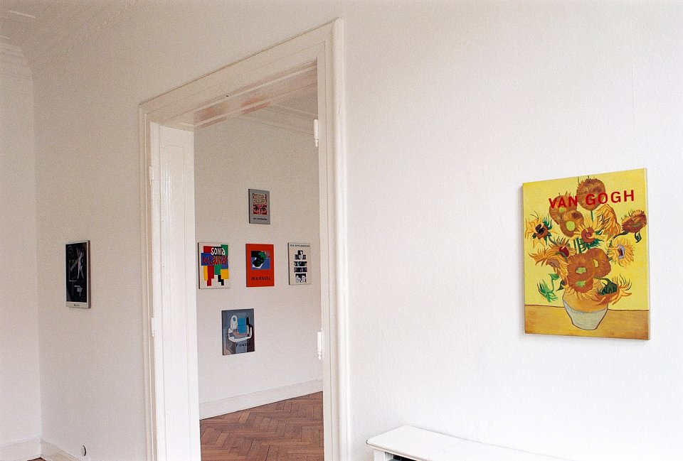 <p>installation view, vierte Etage, 1995</p>