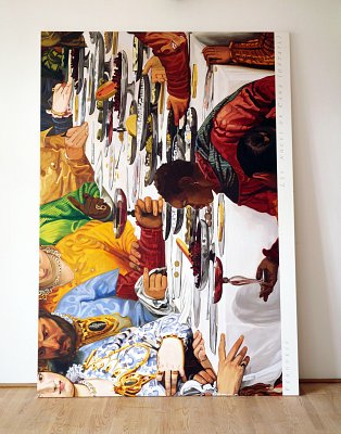 installation view, Kuckei + Kuckei, 1998