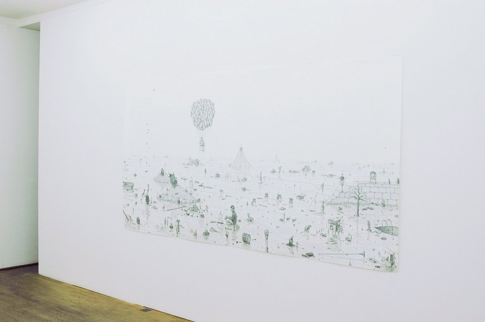 <p>installation view, Kuckei + Kuckei, 2009</p>