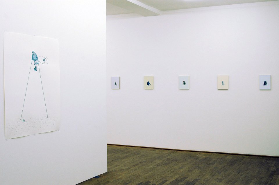 <p>installation view, Kuckei + Kuckei, 2009</p>