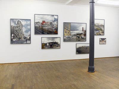 Die wunderlichen Orte, installation view, Kuckei + Kuckei, 2010