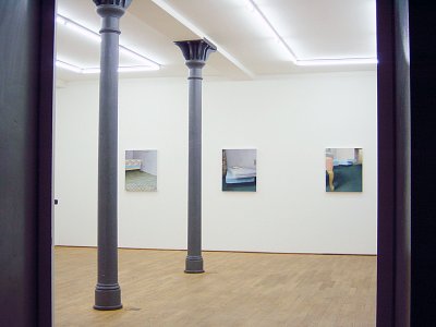 Saxony Hotel, installation view, Kuckei + Kuckei, 2006
