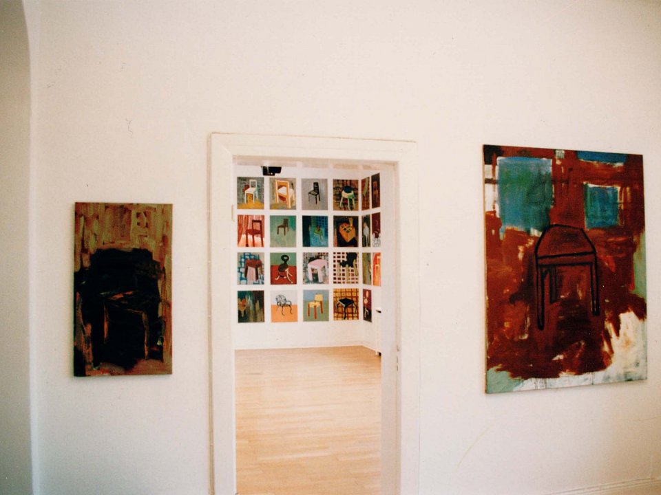 <p><em>Public Enemy</em>, installation view, vierte Etage, 1993</p>