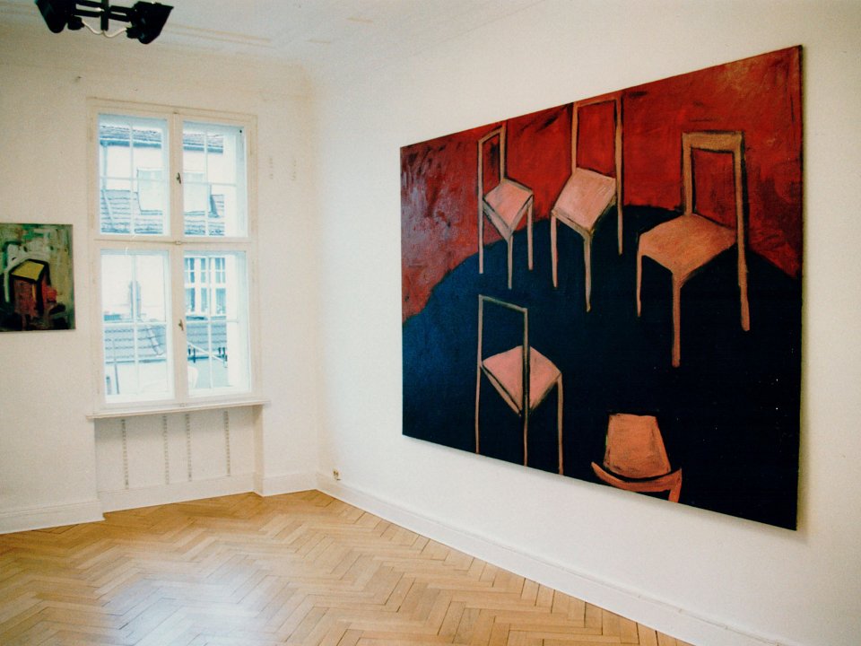 <p><em>Public Enemy</em>, installation view, vierte Etage, 1993</p>