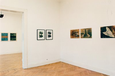 Arbeiten auf Papier, installation view, vierte Etage, 1995