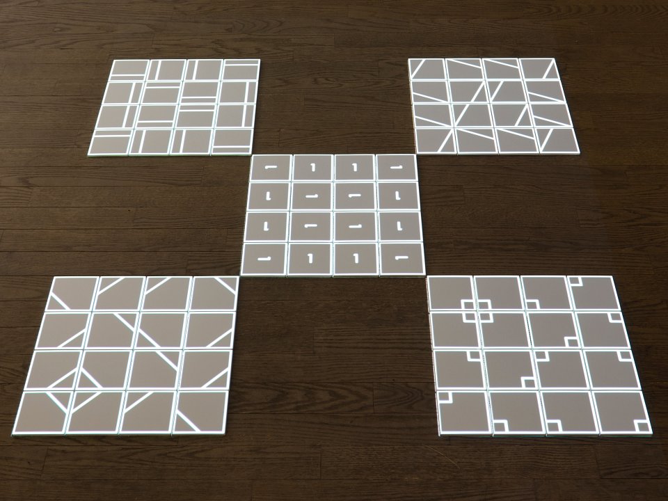 <p><em>Rethinking Reality</em>, installation view, Kuckei + Kuckei, 2012</p>