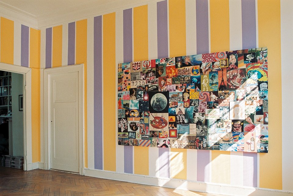<p><em>Voges + Deisen zu Gast</em>, installation view, vierte Etage, 1996</p>