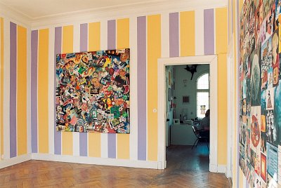 Voges + Deisen zu Gast, installation view, vierte Etage, 1996
