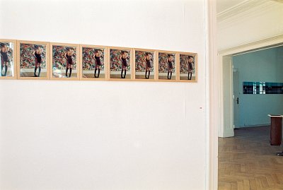 Voges + Deisen zu Gast, installation view, vierte Etage, 1996