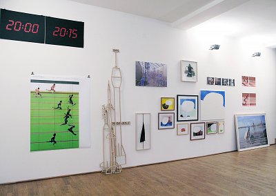 Set – Ein Werkstattbericht, installation view, Kuckei + Kuckei, 2004