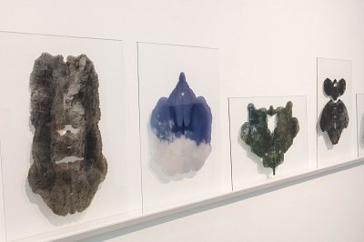 Rorschach – An Experiment, installation view, 2017
works by Anja Nitz