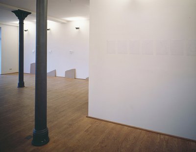 10 Fragen und 100 Antworten, installation view, Kuckei + Kuckei, 1999