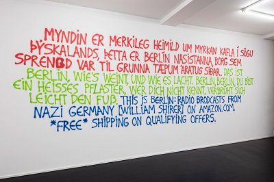 Þetta er það – Das ist es – This is it, installation view, Kuckei + Kuckei, 2015