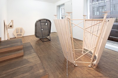 Oliver van den Berg,Sonnenprobe, 2019, Installationview