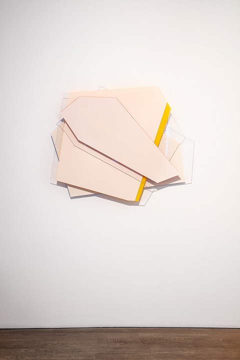 <p>Michael Laube, <em>about polygons</em>, installationview, 2020, Photo: Thomas Bruns</p>
